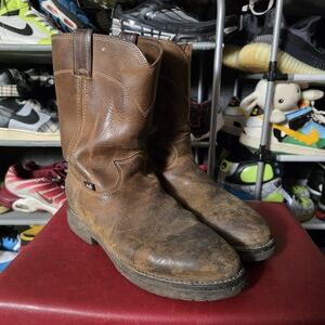 Justin Boots Men's Rustic Brown Western Boots Size 10 D